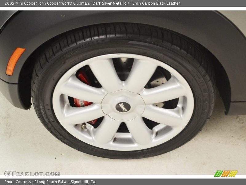 Dark Silver Metallic / Punch Carbon Black Leather 2009 Mini Cooper John Cooper Works Clubman