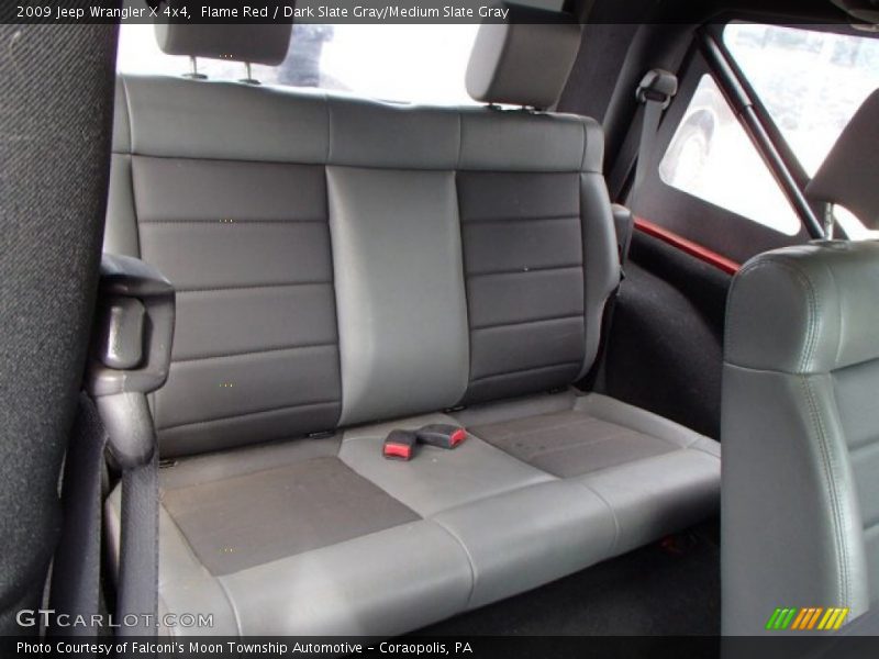 Flame Red / Dark Slate Gray/Medium Slate Gray 2009 Jeep Wrangler X 4x4