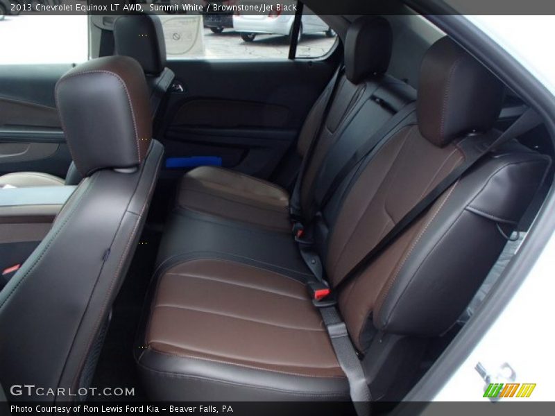 Summit White / Brownstone/Jet Black 2013 Chevrolet Equinox LT AWD