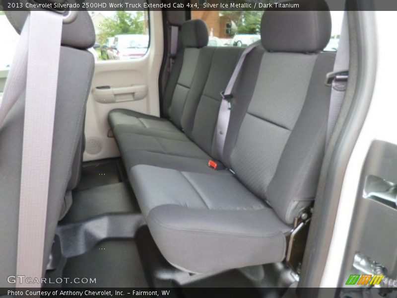 Silver Ice Metallic / Dark Titanium 2013 Chevrolet Silverado 2500HD Work Truck Extended Cab 4x4