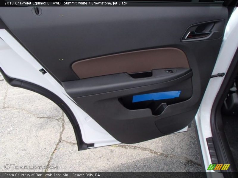 Summit White / Brownstone/Jet Black 2013 Chevrolet Equinox LT AWD