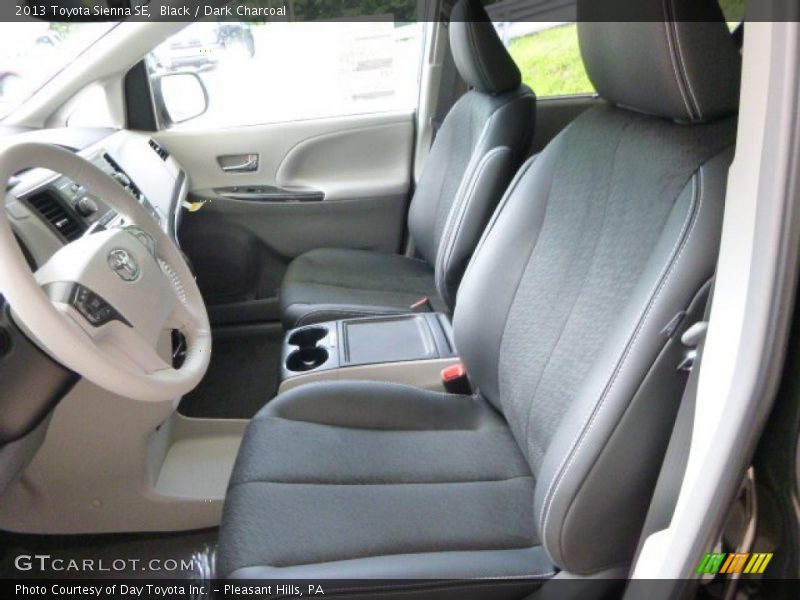 Black / Dark Charcoal 2013 Toyota Sienna SE