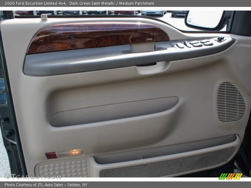Dark Green Satin Metallic / Medium Parchment 2000 Ford Excursion Limited 4x4