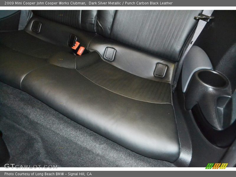 Dark Silver Metallic / Punch Carbon Black Leather 2009 Mini Cooper John Cooper Works Clubman