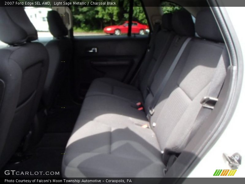 Light Sage Metallic / Charcoal Black 2007 Ford Edge SEL AWD