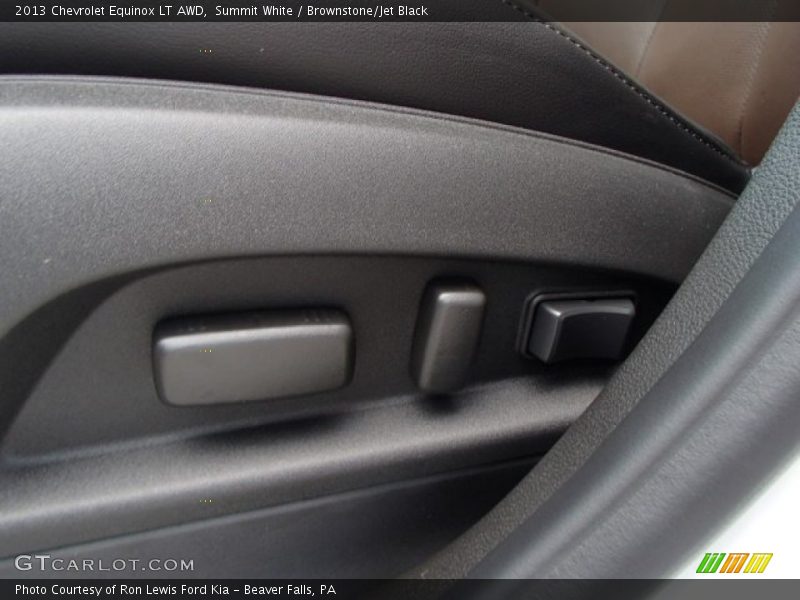Summit White / Brownstone/Jet Black 2013 Chevrolet Equinox LT AWD