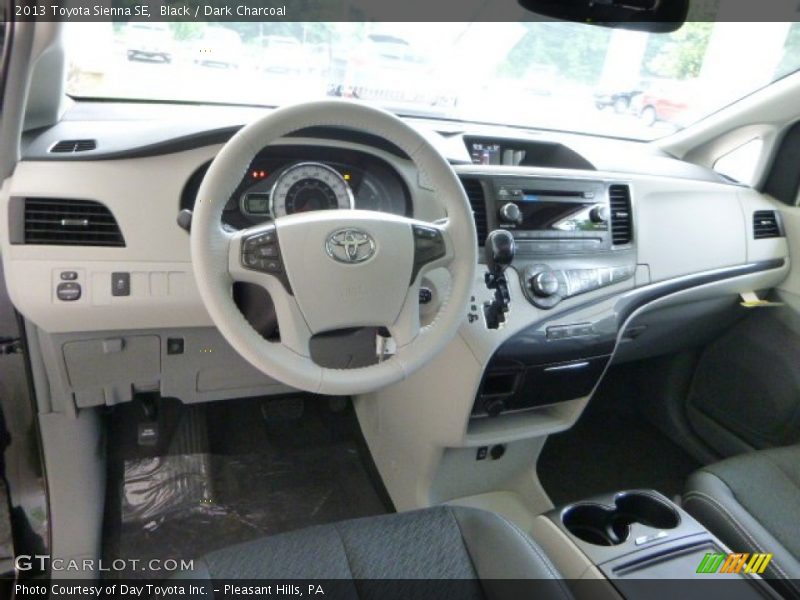 Black / Dark Charcoal 2013 Toyota Sienna SE