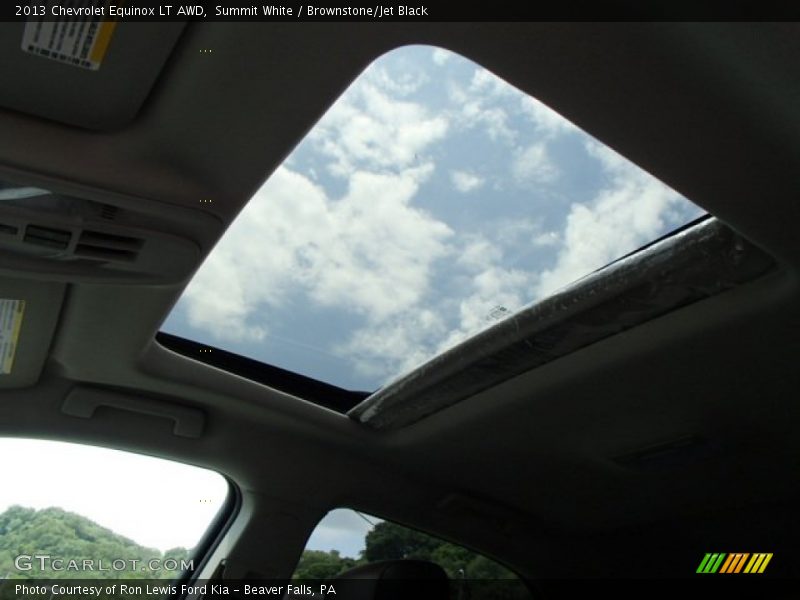 Summit White / Brownstone/Jet Black 2013 Chevrolet Equinox LT AWD