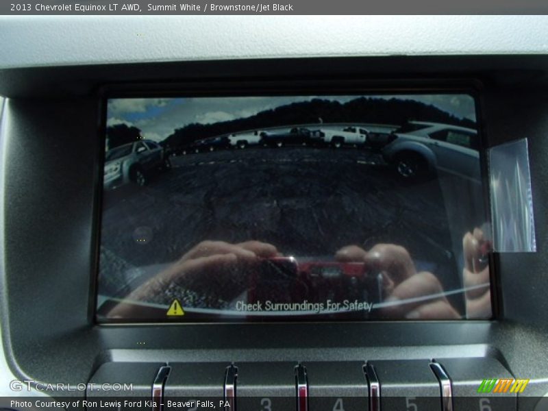 Summit White / Brownstone/Jet Black 2013 Chevrolet Equinox LT AWD