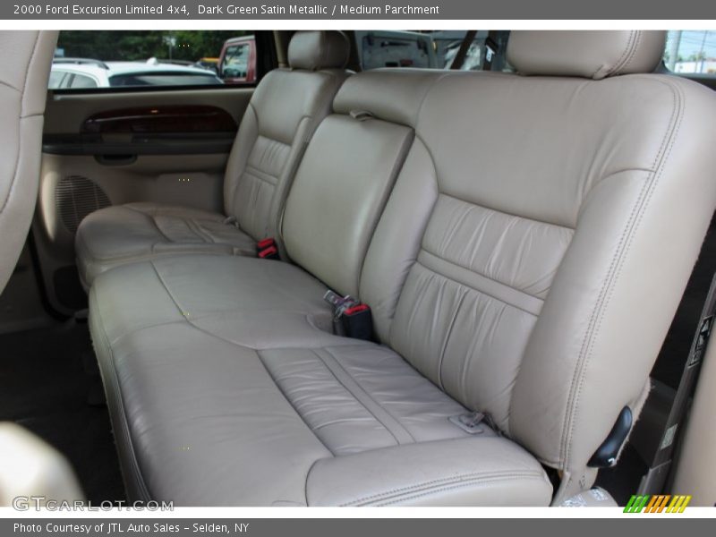Dark Green Satin Metallic / Medium Parchment 2000 Ford Excursion Limited 4x4