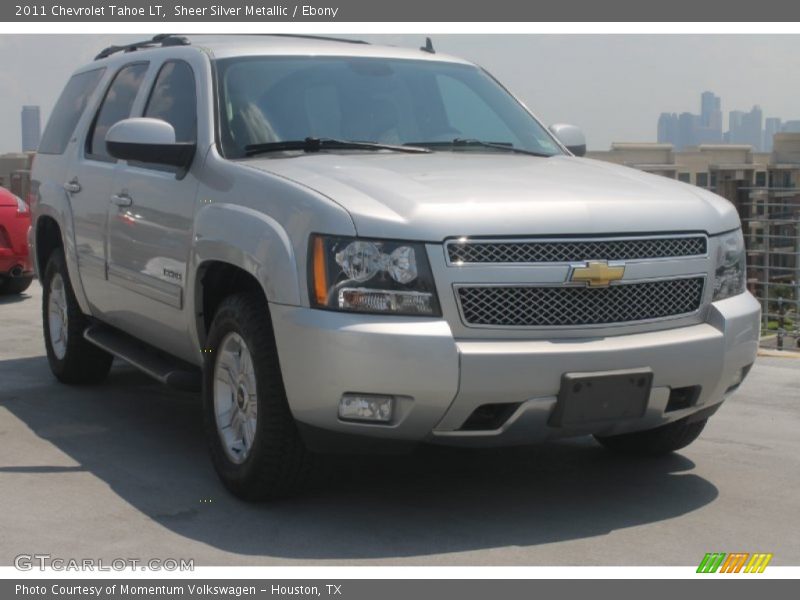 Sheer Silver Metallic / Ebony 2011 Chevrolet Tahoe LT