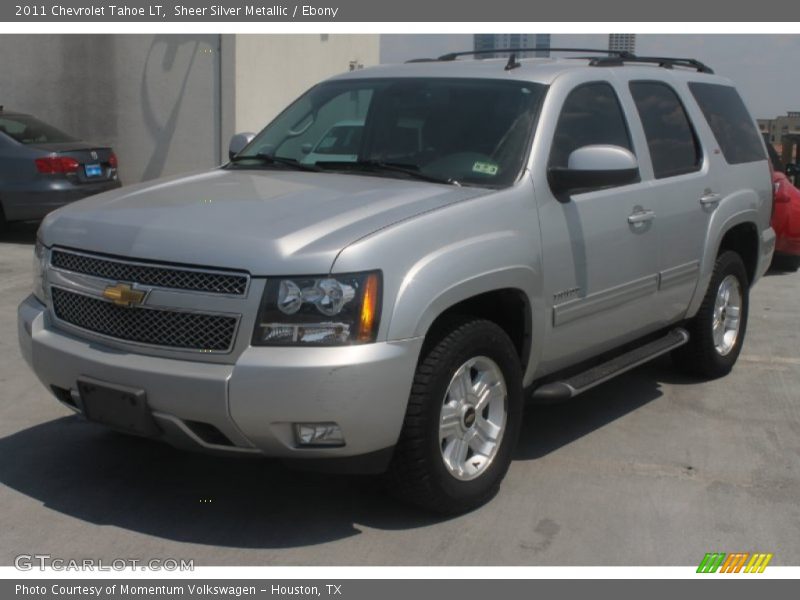 Sheer Silver Metallic / Ebony 2011 Chevrolet Tahoe LT