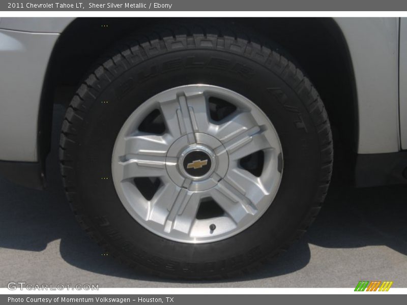Sheer Silver Metallic / Ebony 2011 Chevrolet Tahoe LT