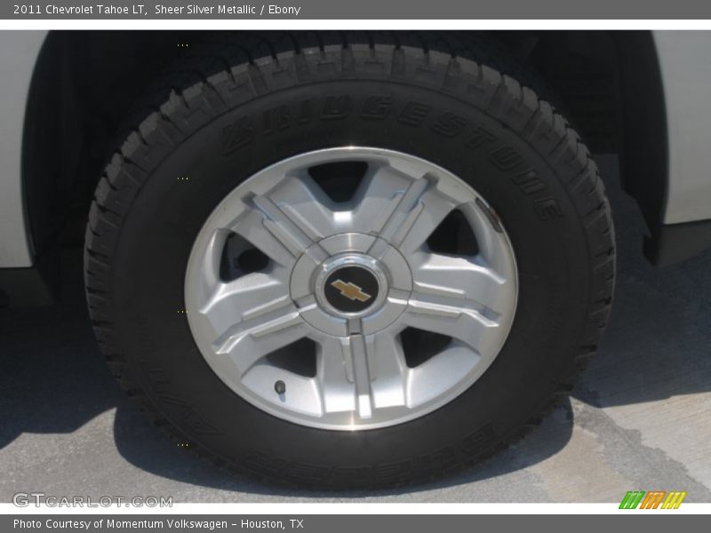 Sheer Silver Metallic / Ebony 2011 Chevrolet Tahoe LT