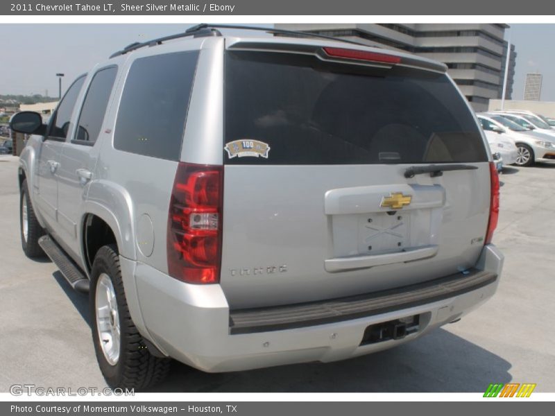 Sheer Silver Metallic / Ebony 2011 Chevrolet Tahoe LT