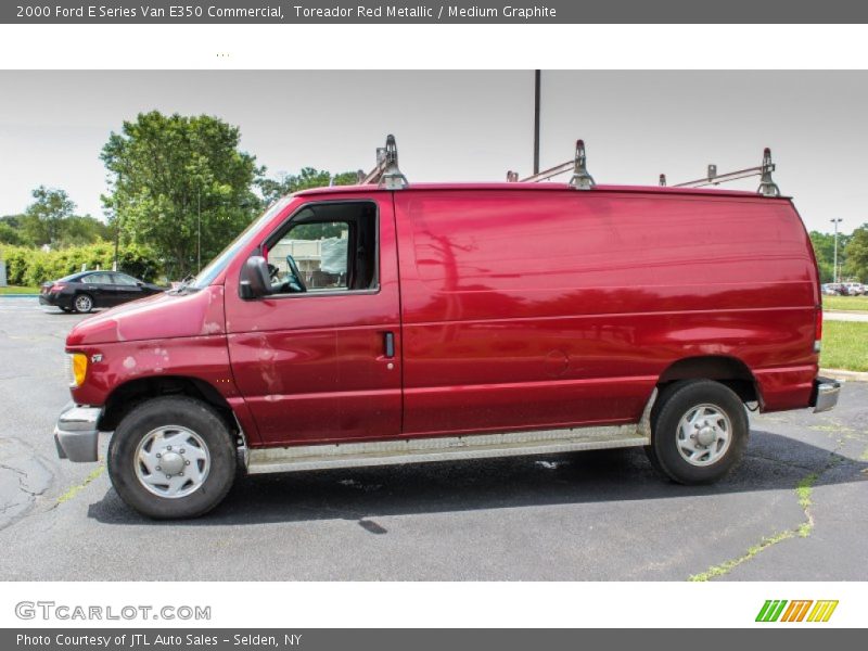 Toreador Red Metallic / Medium Graphite 2000 Ford E Series Van E350 Commercial