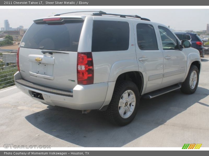 Sheer Silver Metallic / Ebony 2011 Chevrolet Tahoe LT