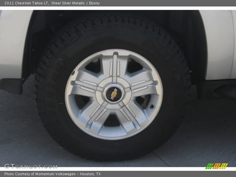 Sheer Silver Metallic / Ebony 2011 Chevrolet Tahoe LT