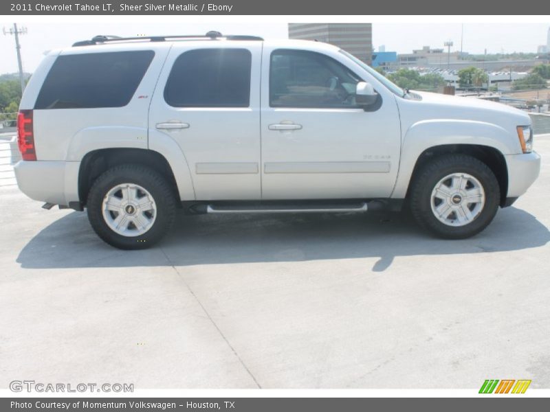 Sheer Silver Metallic / Ebony 2011 Chevrolet Tahoe LT