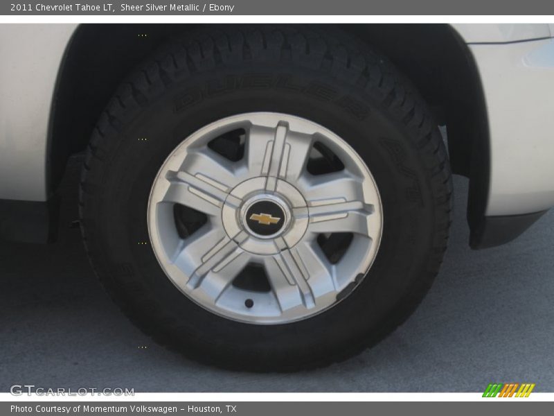 Sheer Silver Metallic / Ebony 2011 Chevrolet Tahoe LT