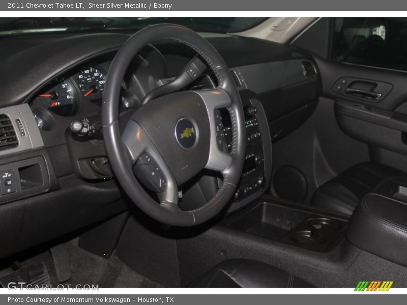 Sheer Silver Metallic / Ebony 2011 Chevrolet Tahoe LT