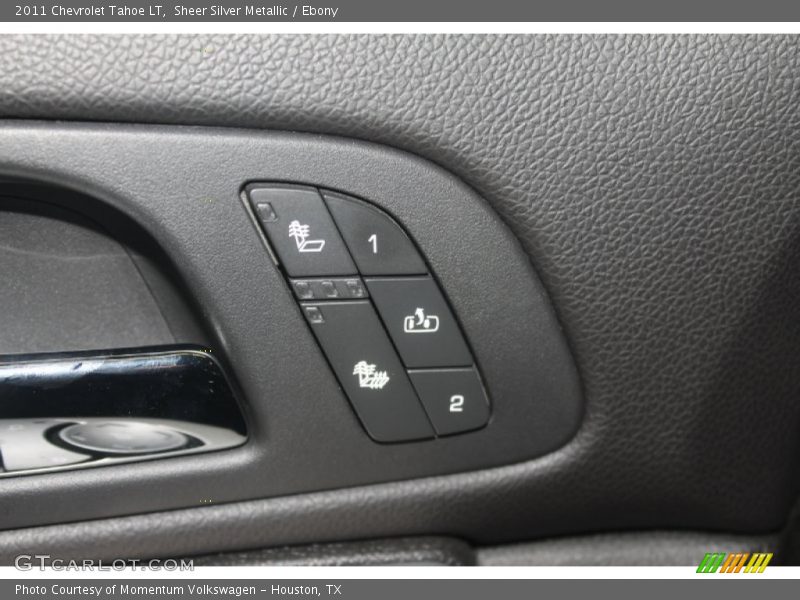 Sheer Silver Metallic / Ebony 2011 Chevrolet Tahoe LT
