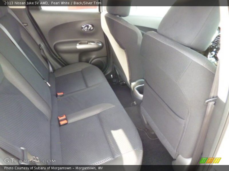 Pearl White / Black/Silver Trim 2013 Nissan Juke SV AWD