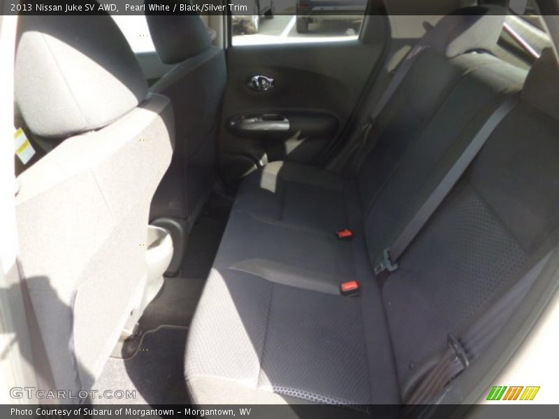 Pearl White / Black/Silver Trim 2013 Nissan Juke SV AWD