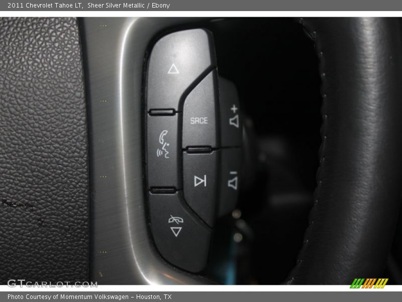 Sheer Silver Metallic / Ebony 2011 Chevrolet Tahoe LT