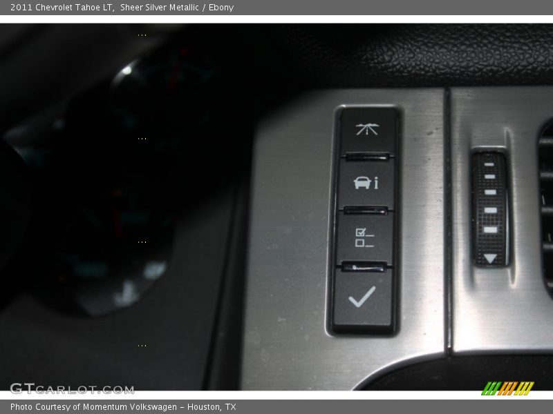Sheer Silver Metallic / Ebony 2011 Chevrolet Tahoe LT