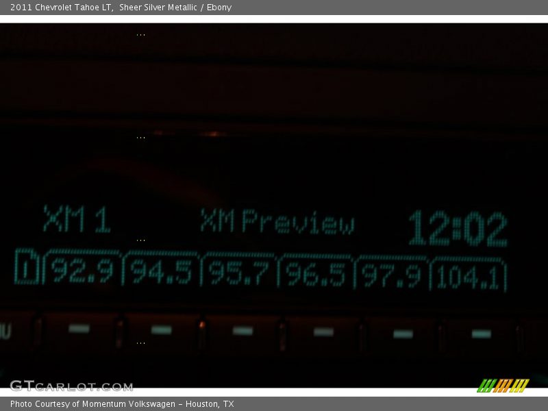 Sheer Silver Metallic / Ebony 2011 Chevrolet Tahoe LT