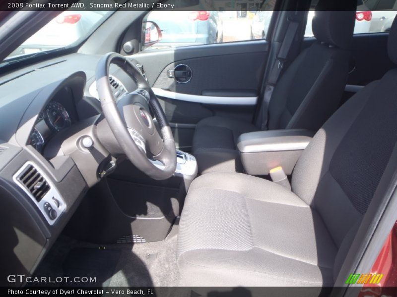 Sonoma Red Metallic / Ebony 2008 Pontiac Torrent AWD