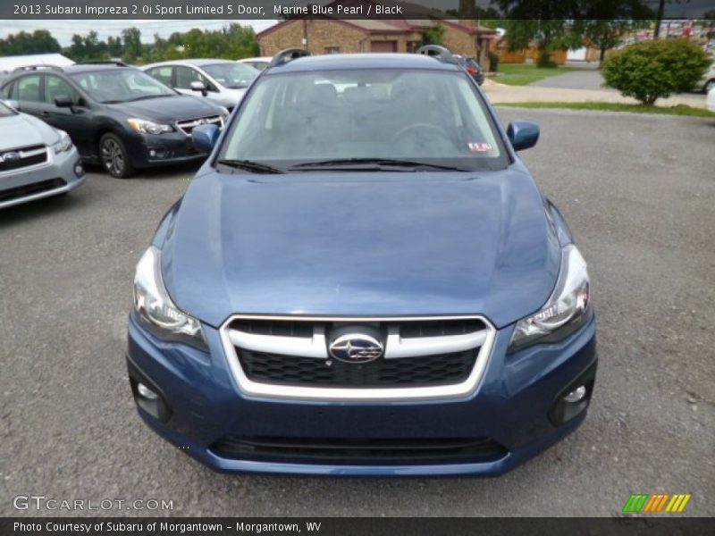 Marine Blue Pearl / Black 2013 Subaru Impreza 2.0i Sport Limited 5 Door