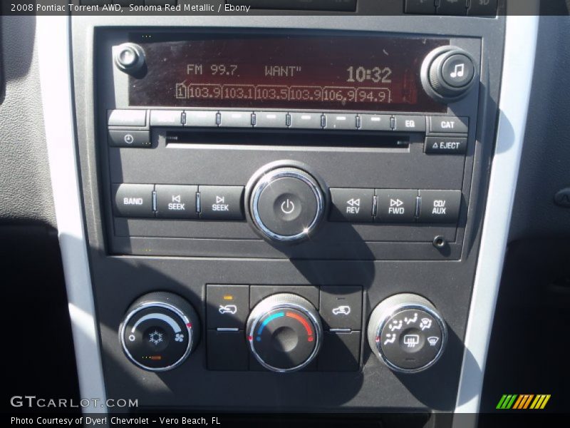 Sonoma Red Metallic / Ebony 2008 Pontiac Torrent AWD