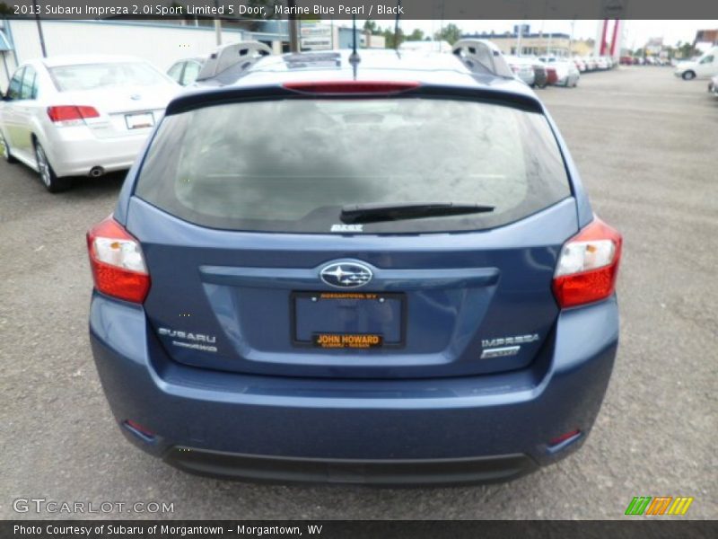 Marine Blue Pearl / Black 2013 Subaru Impreza 2.0i Sport Limited 5 Door