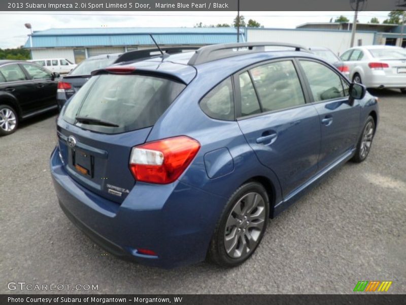 Marine Blue Pearl / Black 2013 Subaru Impreza 2.0i Sport Limited 5 Door
