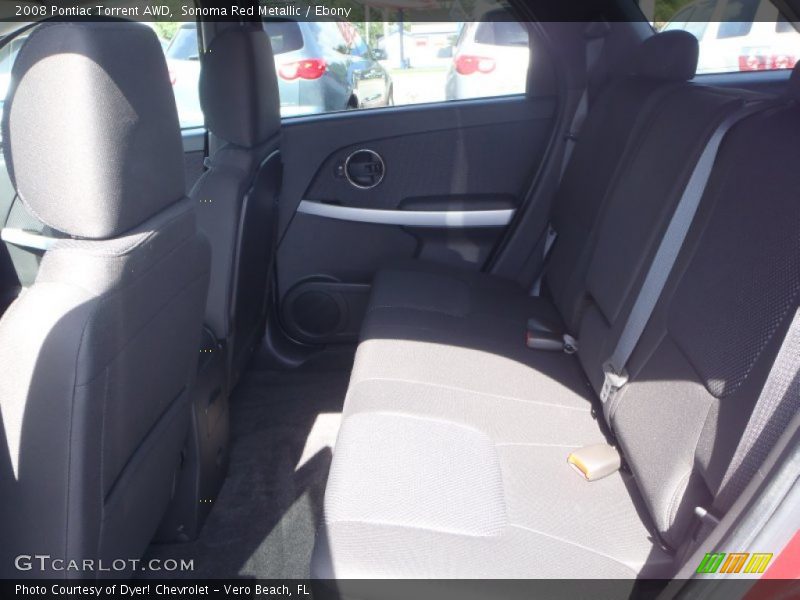 Sonoma Red Metallic / Ebony 2008 Pontiac Torrent AWD