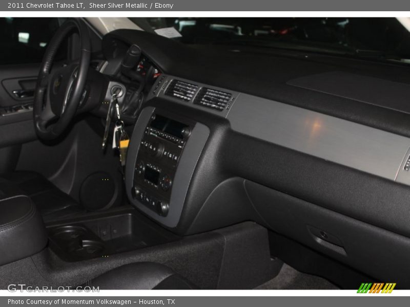 Sheer Silver Metallic / Ebony 2011 Chevrolet Tahoe LT