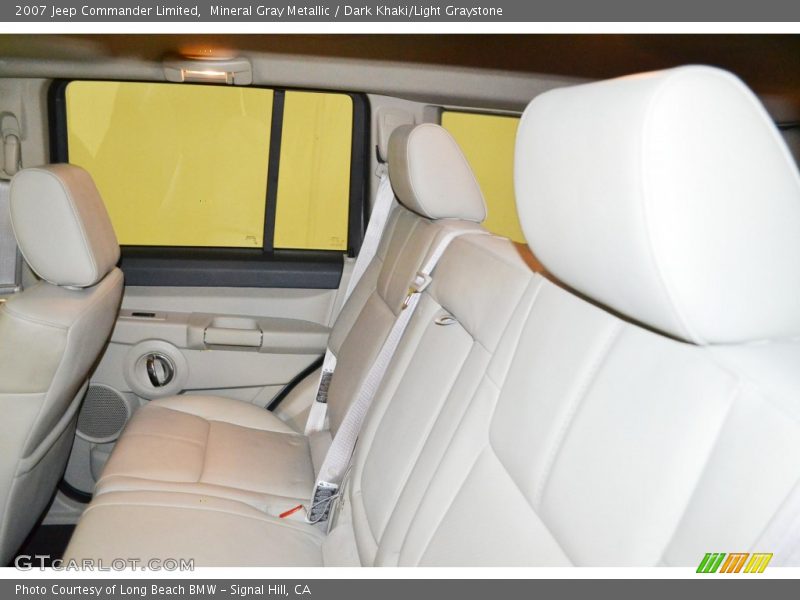Mineral Gray Metallic / Dark Khaki/Light Graystone 2007 Jeep Commander Limited