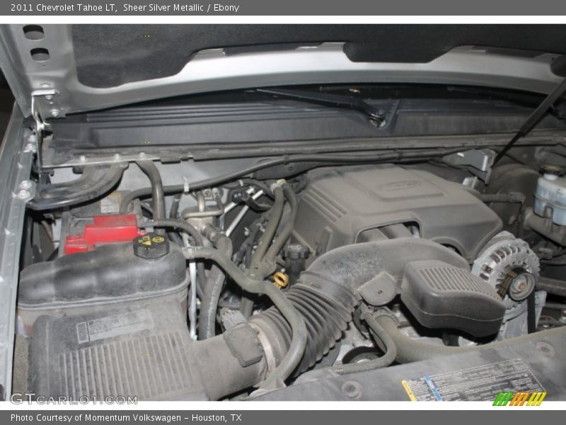 Sheer Silver Metallic / Ebony 2011 Chevrolet Tahoe LT
