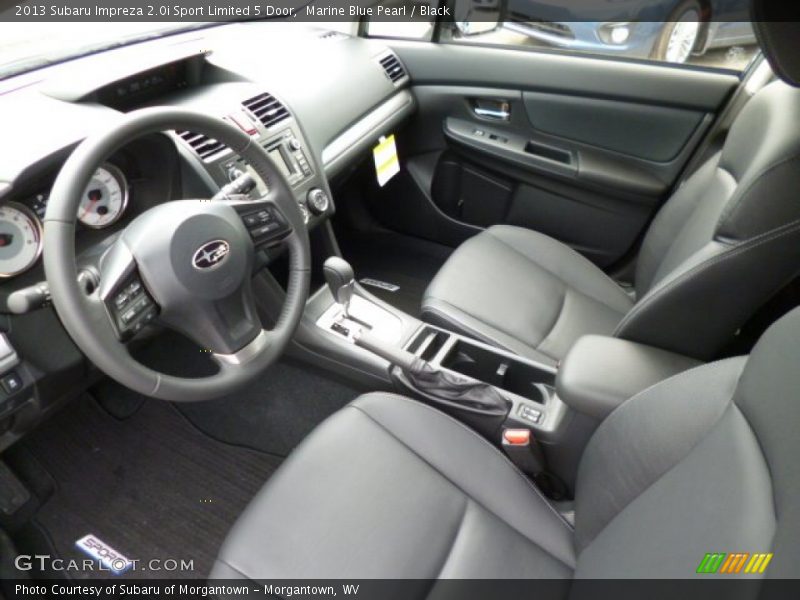 Marine Blue Pearl / Black 2013 Subaru Impreza 2.0i Sport Limited 5 Door