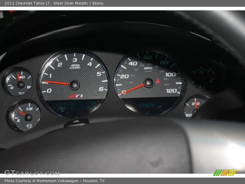 Sheer Silver Metallic / Ebony 2011 Chevrolet Tahoe LT