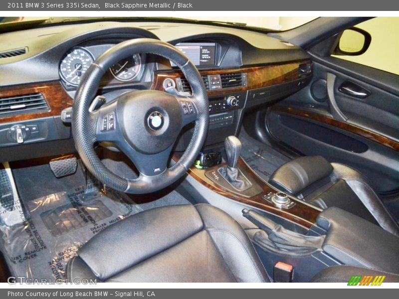 Black Sapphire Metallic / Black 2011 BMW 3 Series 335i Sedan