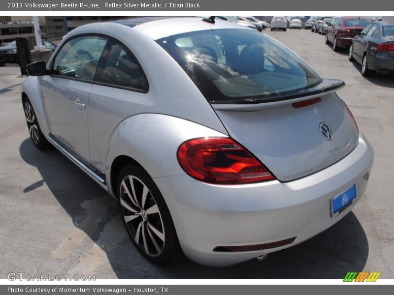 Reflex Silver Metallic / Titan Black 2013 Volkswagen Beetle R-Line