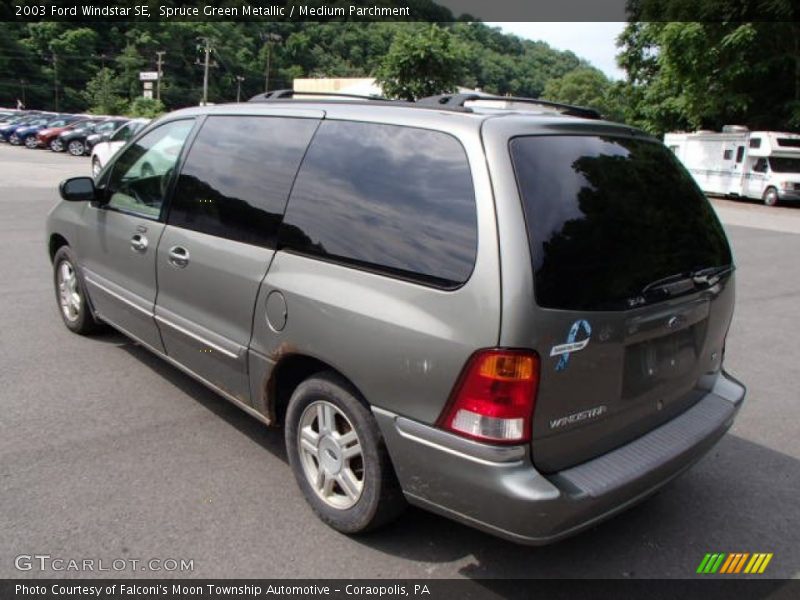 Spruce Green Metallic / Medium Parchment 2003 Ford Windstar SE
