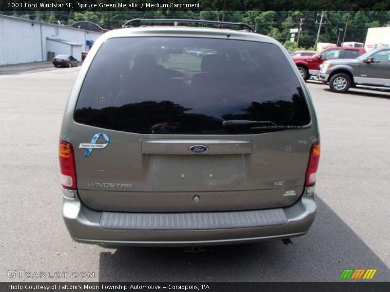 Spruce Green Metallic / Medium Parchment 2003 Ford Windstar SE