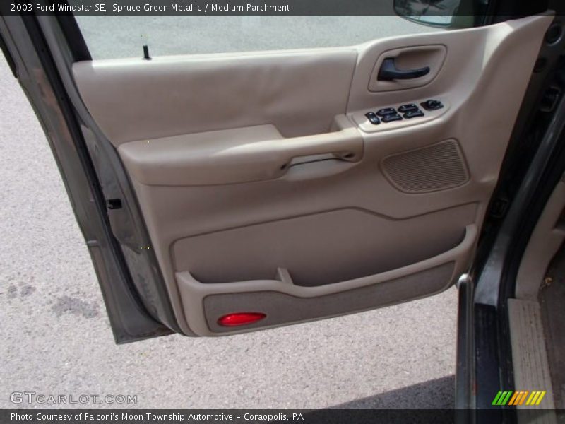 Spruce Green Metallic / Medium Parchment 2003 Ford Windstar SE
