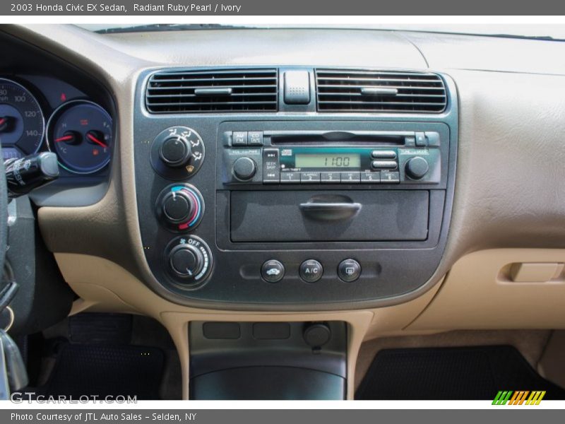 Controls of 2003 Civic EX Sedan