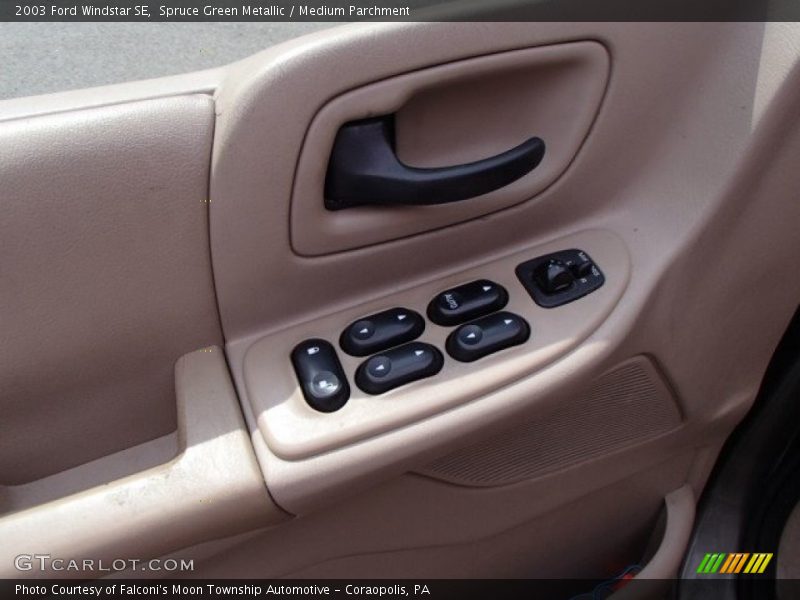 Spruce Green Metallic / Medium Parchment 2003 Ford Windstar SE
