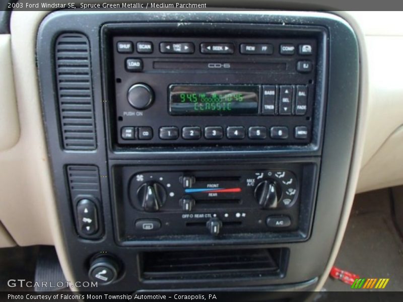 Spruce Green Metallic / Medium Parchment 2003 Ford Windstar SE